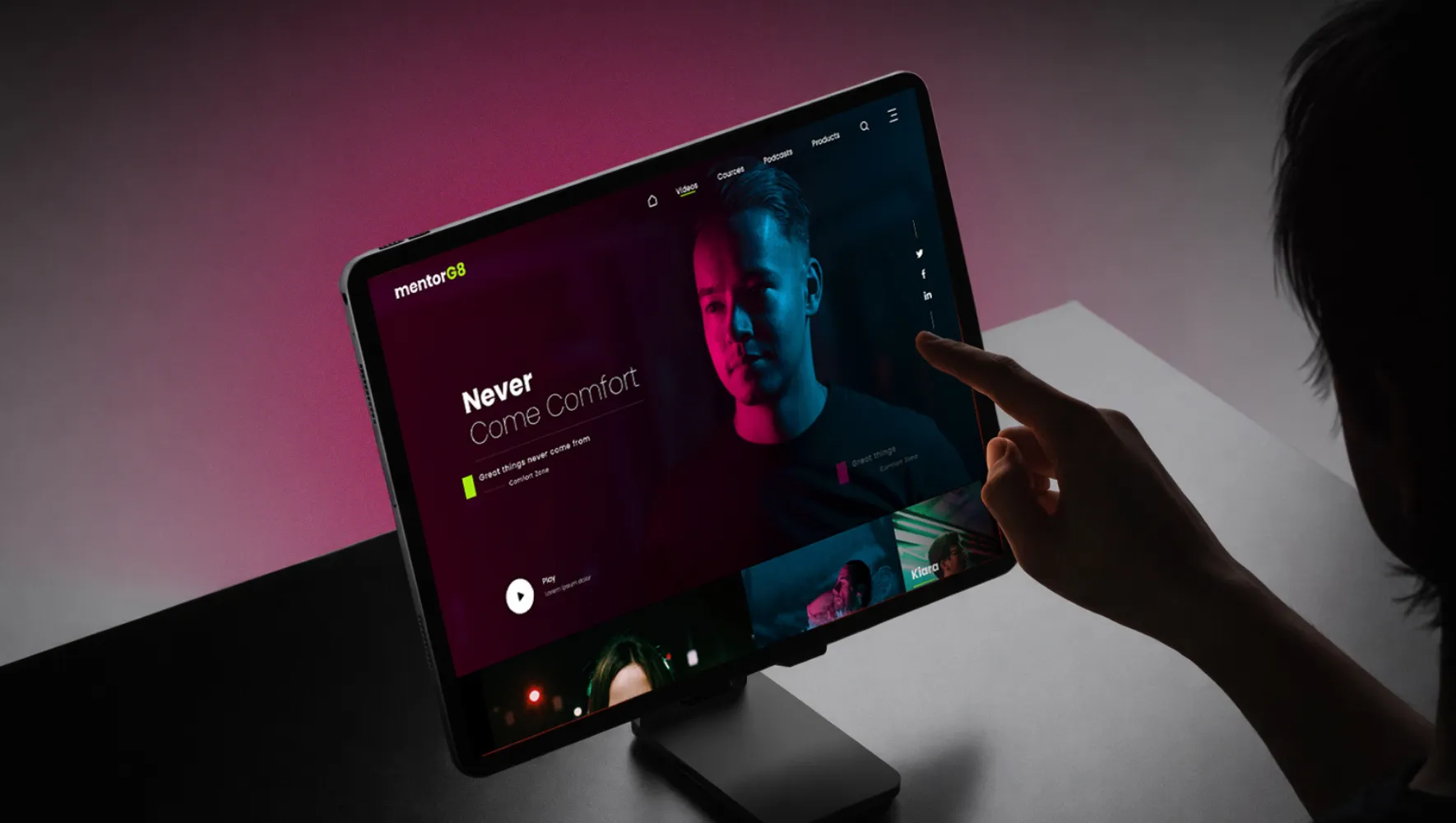 Mentor G8- Edtech Platform